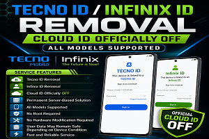 Tecno ID / Infinix ID Removal - Cloud ID Officially OFF (All Models Supported) Check Description